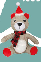 Ours en peluche de Noël
