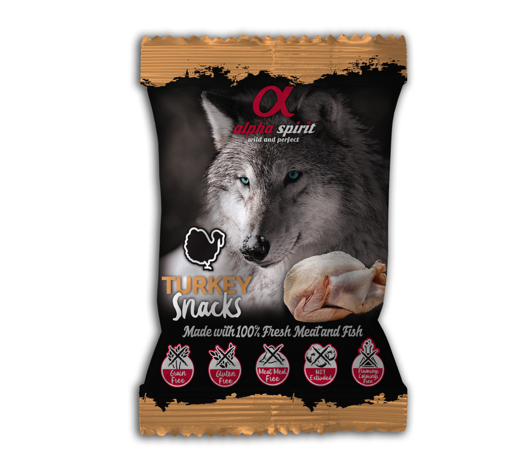 Alpha Spirit Kalkoensnacks