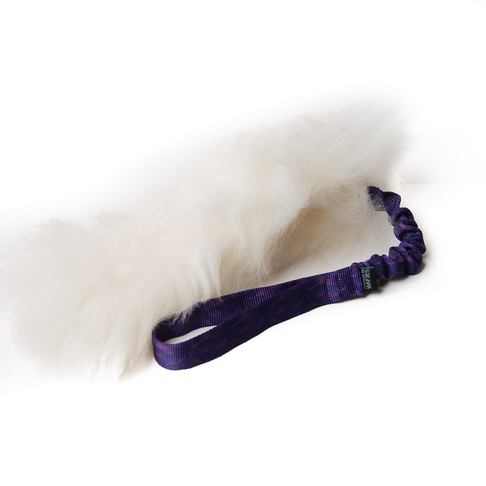Bungee Waves - Long SheepSkin White