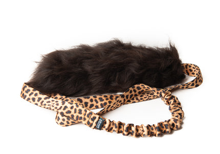 Bungee-Chaser Leopard - Brown Sheepskin