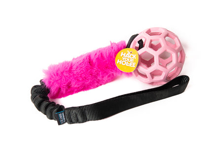 Bungee Black - Hol-EE Roller Pink S - Pink-FUR