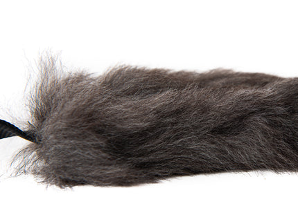 Bungee-Chaser Black - Brown/Grey Sheepskin