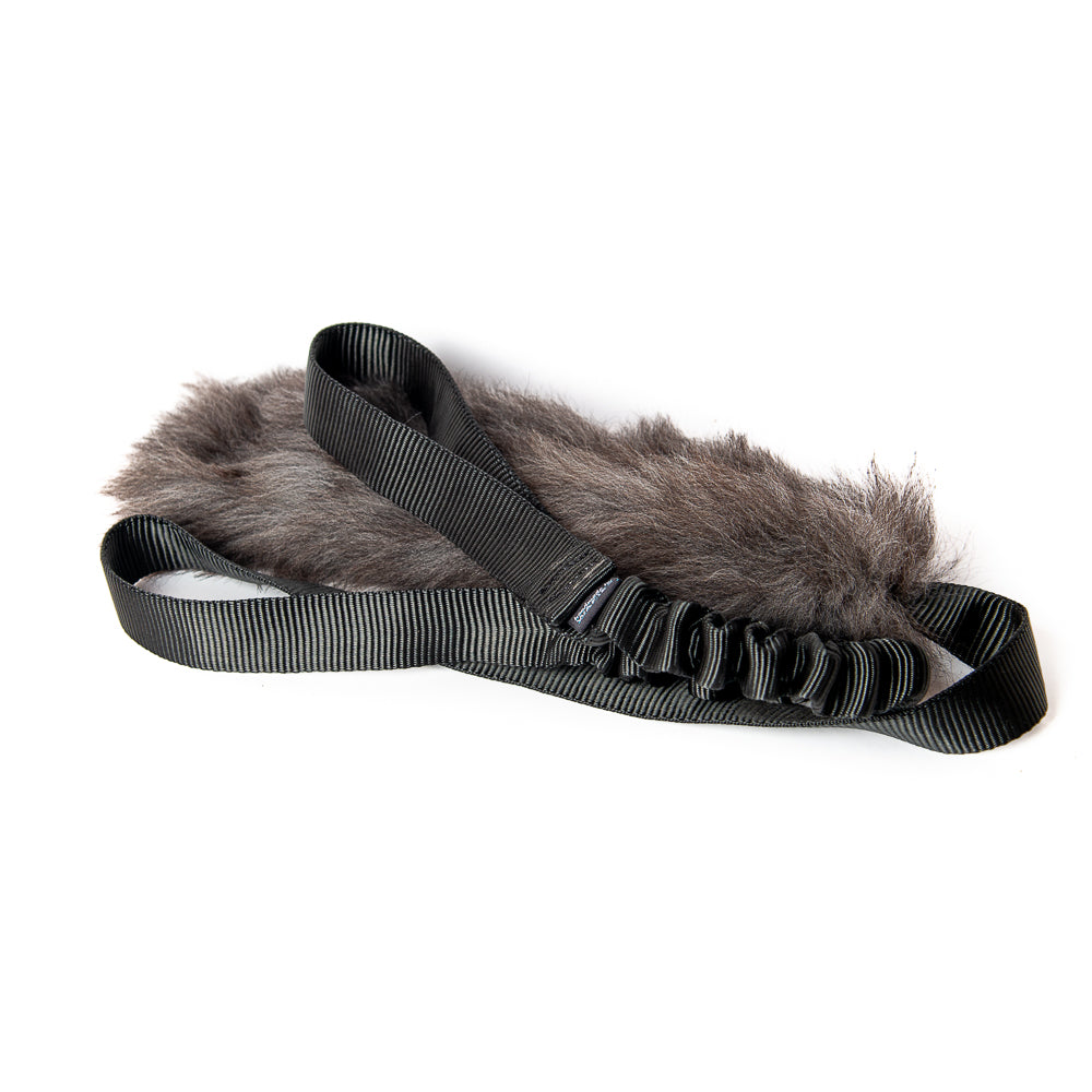 Bungee-Chaser Black - Brown/Grey Sheepskin