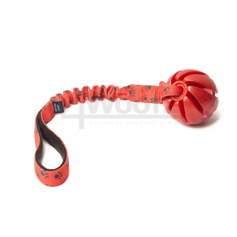 Spiral Red L met bungee