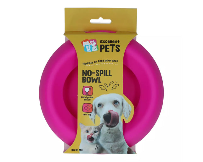 No Spill Bowl Pink