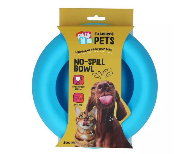 No Spill Bowl Blue