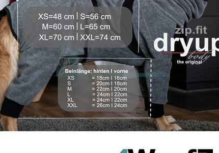 dryup Body ZIP.FIT mini Anthrazit