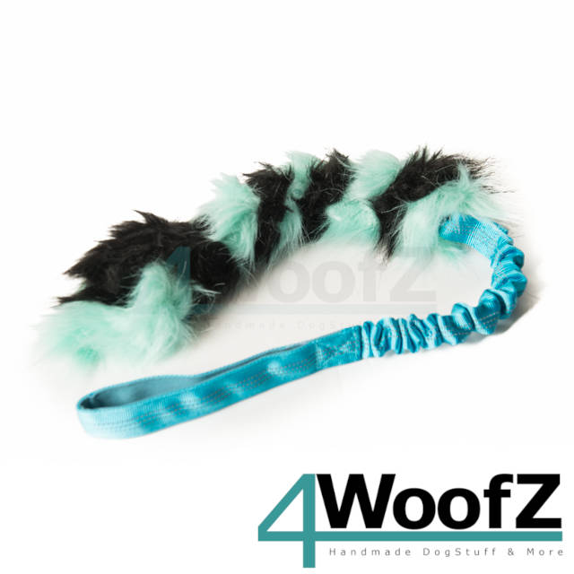 Chaser Fur Blue-Black - Blue Handle