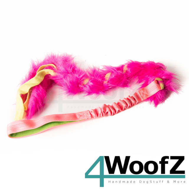 Chaser Short - Fleece Yellow - Fur Pink - Pink Handle