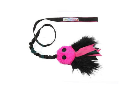 FloRaMicaTo Fluffy Jelly Fish S Pink-Brown