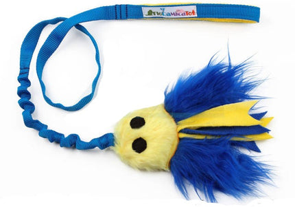 FloRaMicaTo Fluffy Jelly Fish S Yellow-DarkBlue