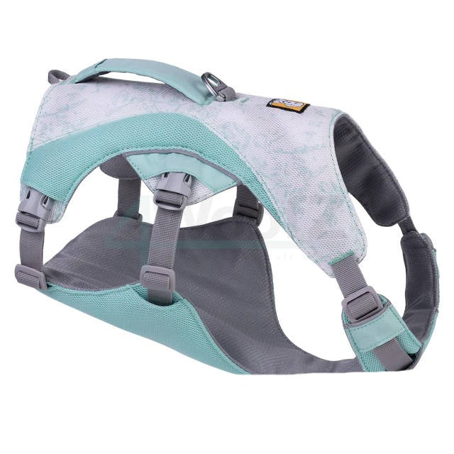 RuffWear Swamp Cooler™ Dog Cooling Harness - Sage Green