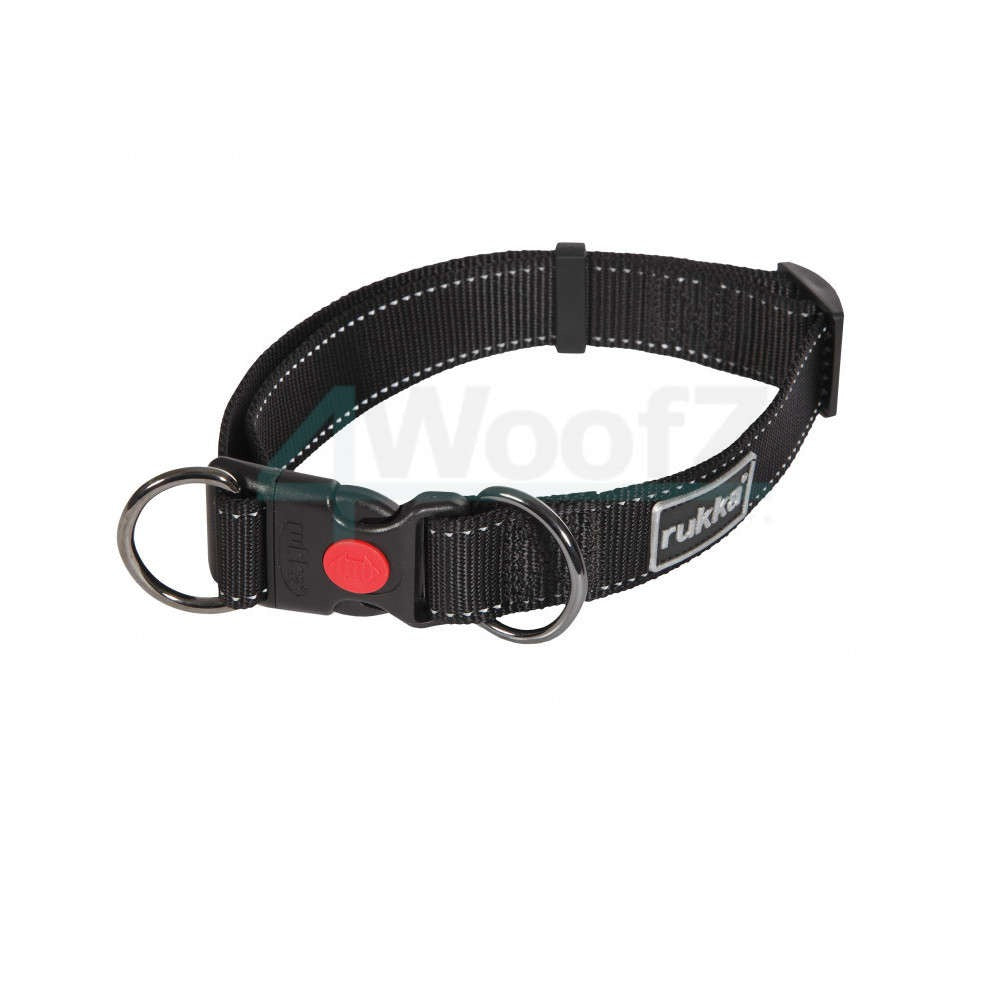 Rukka Pets BLISS DOG COLLAR | Black