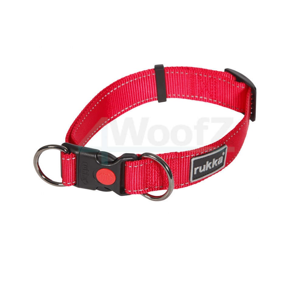 Rukka Pets BLISS DOG COLLAR | Red