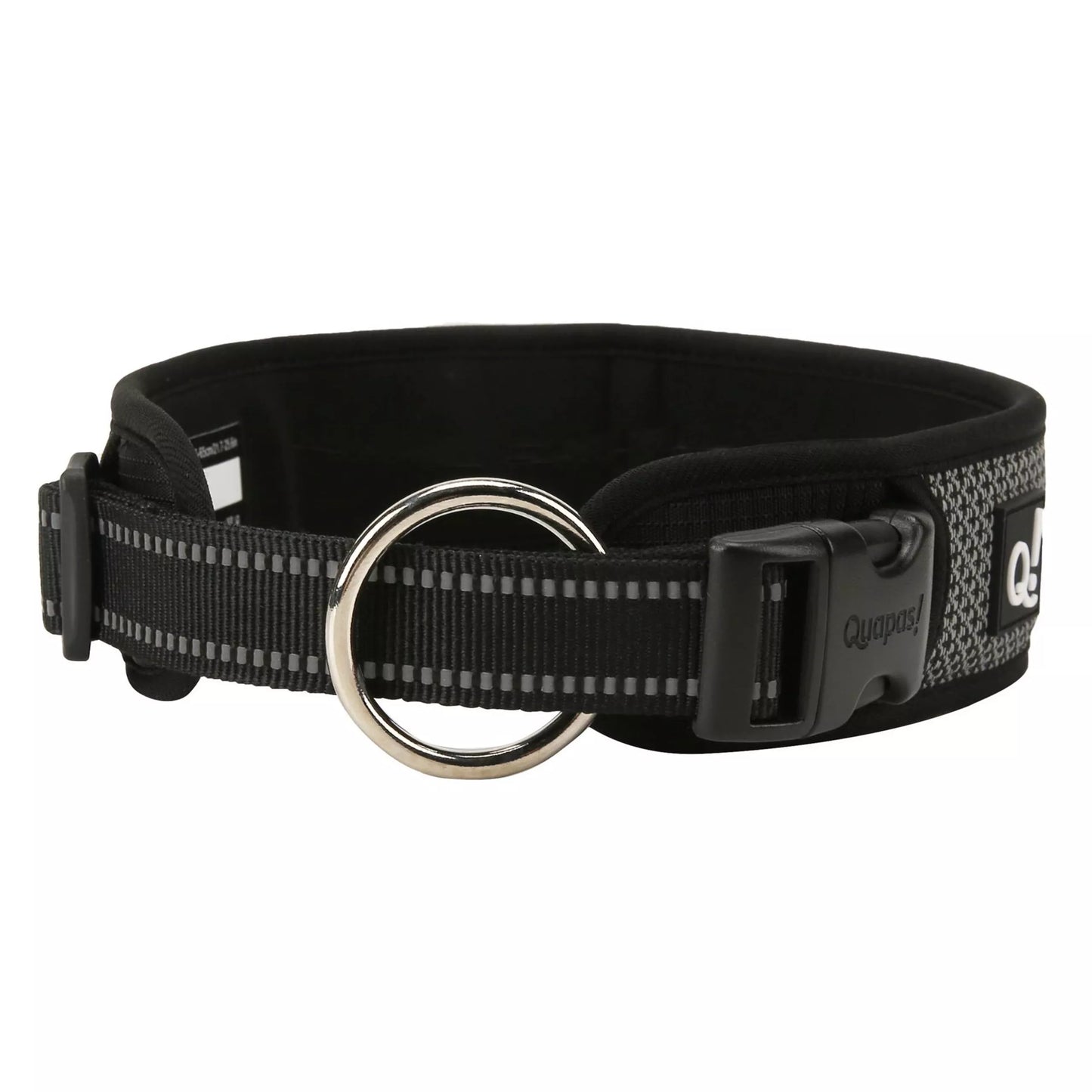 QUAPAS! Ultra Comfort Collar Black Reflective