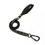 QUAPAS! Reflective padded leash Black Reflective