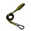 QUAPAS! Reflective padded leash Green