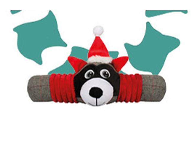 Christmas Toy Long Dark Bear