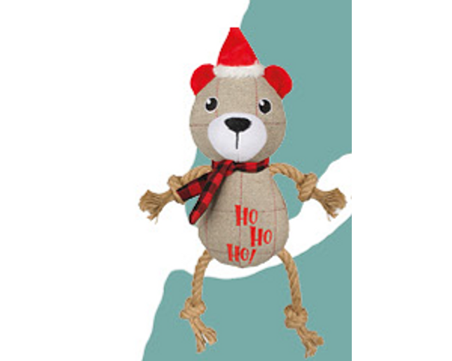 Christmas Toy Rope Bear