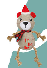 Christmas Toy Rope Bear