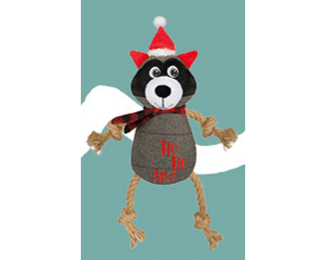 Christmas Toy Rope Dark Bear