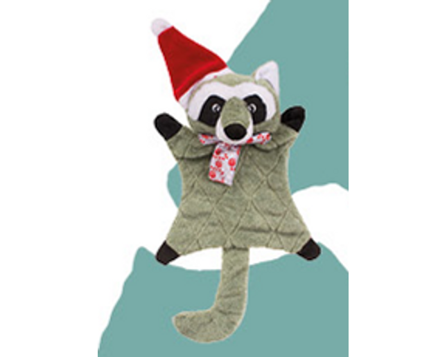 Christmas Toy Square Racoon