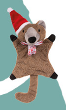 Christmas Toy Square Bear