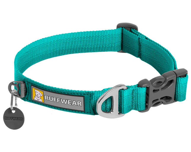 RuffWear Front Range™ Dog Collar - Aurora Teal