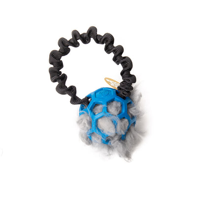 Bungee-Ring Noir - Hol-EE Roller Bleu S - Fourrure Naturelle