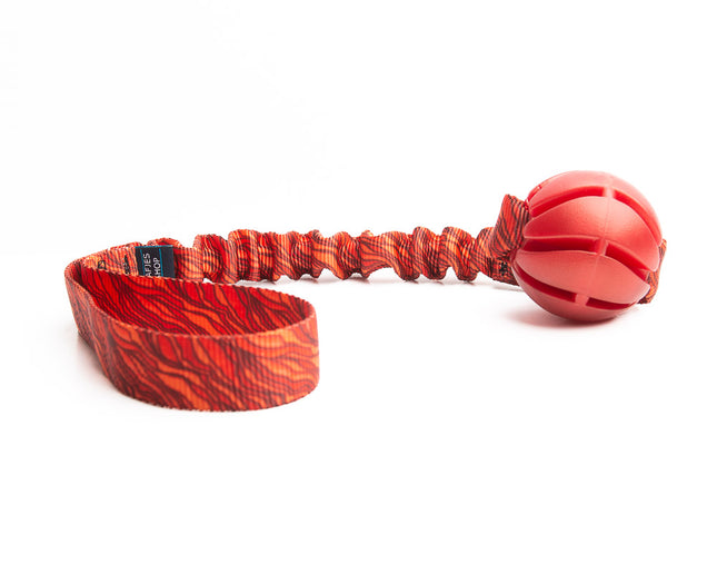 Spirale de lave élastique | Rouge