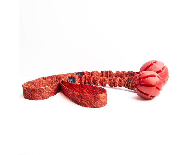 Spirale de lave élastique | Rouge