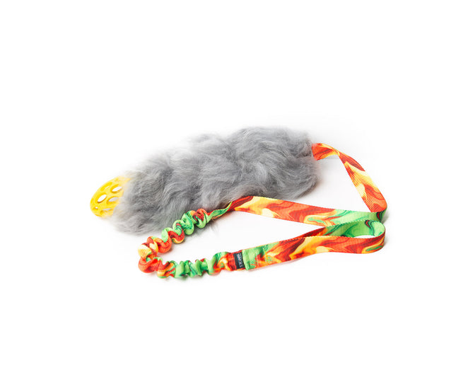 Bungee Chaser Rastah - Grey Sheepskin - Yellow Football xs