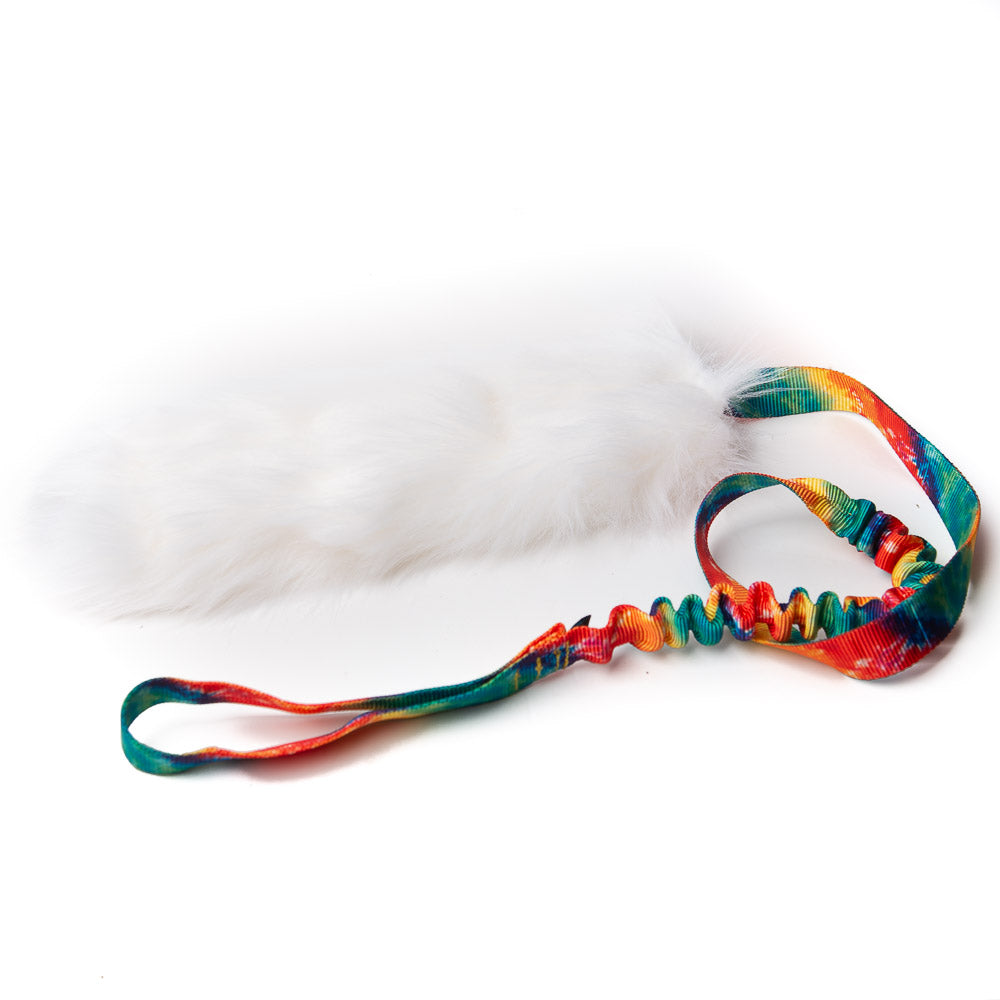 Bungee-Chaser Rainbow - White