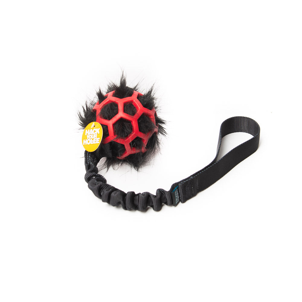 Bungee Black - Hol-EE Roller Red S - bl-FUR