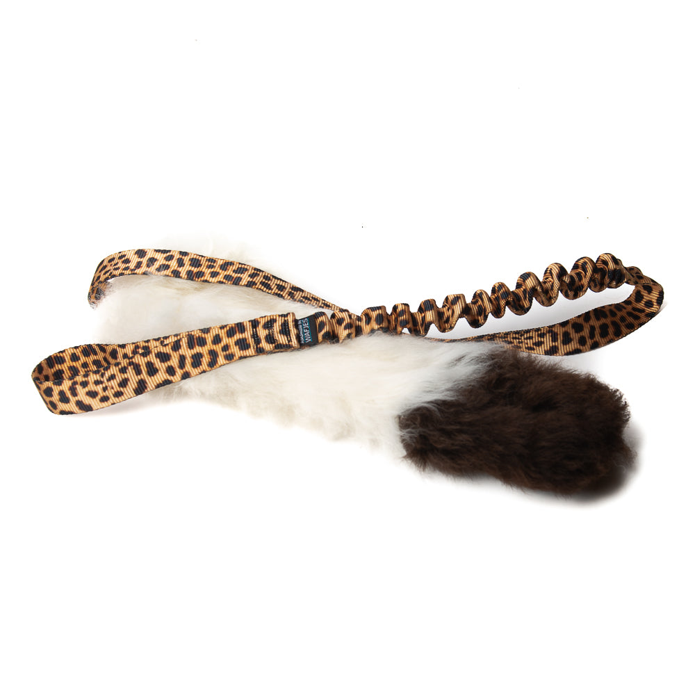 Bungee Chaser Leopard - White-Brown Sheep