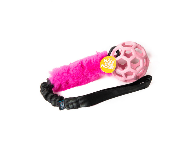 Bungee Black - Hol-EE Roller Pink S - Pink-FUR