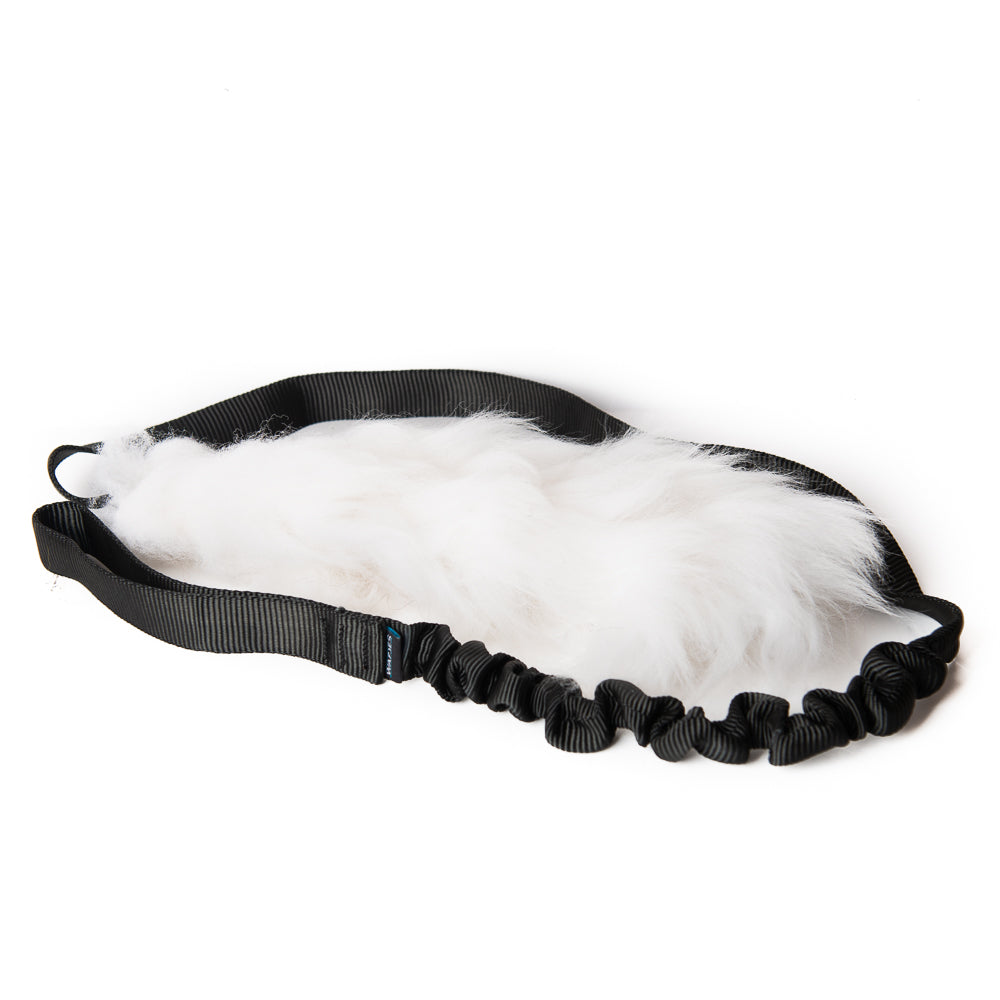 Bungee-Chaser Black- White SheepSkin