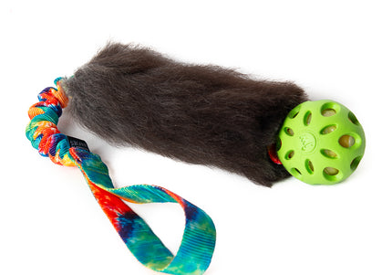 Bungee Rainbow - Crackle Heads S Green - Sheep