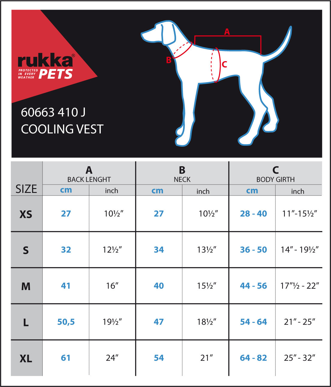 Rukka Pets Cooling Vest