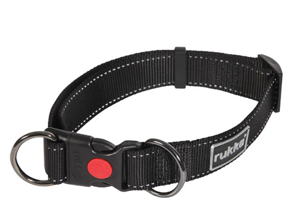 Rukka Pets BLISS DOG COLLAR | Black