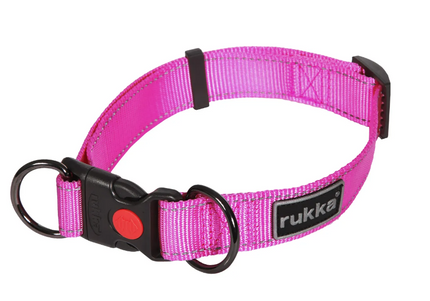 Rukka Pets BLISS DOG COLLAR | little finger