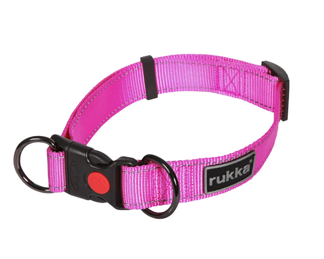 Rukka Pets BLISS DOG COLLAR | little finger