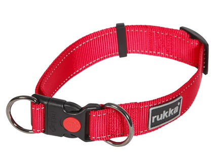 Rukka Pets BLISS DOG COLLAR | Red