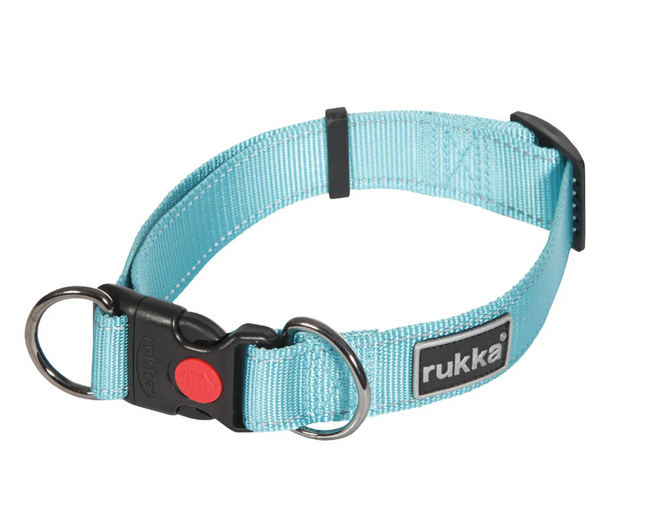 Rukka Pets BLISS DOG COLLAR | Turquoise