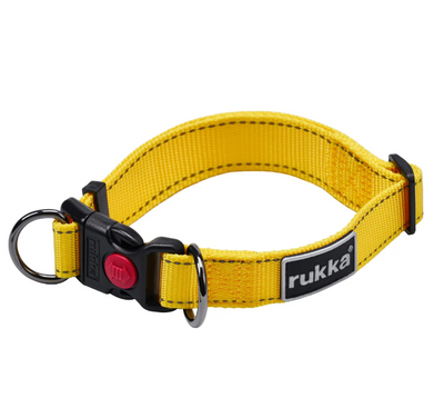Rukka Pets BLISS DOG COLLAR | Yellow