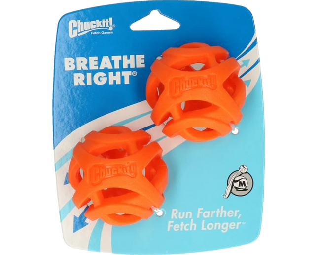 Chuckit! Breathe Right Fetch Ball M 2pc