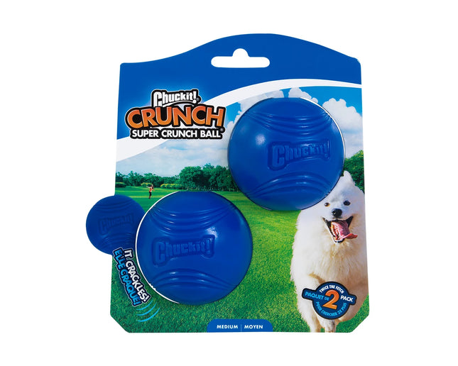 Chuckit! Super Crunch Ball M (2-pack)