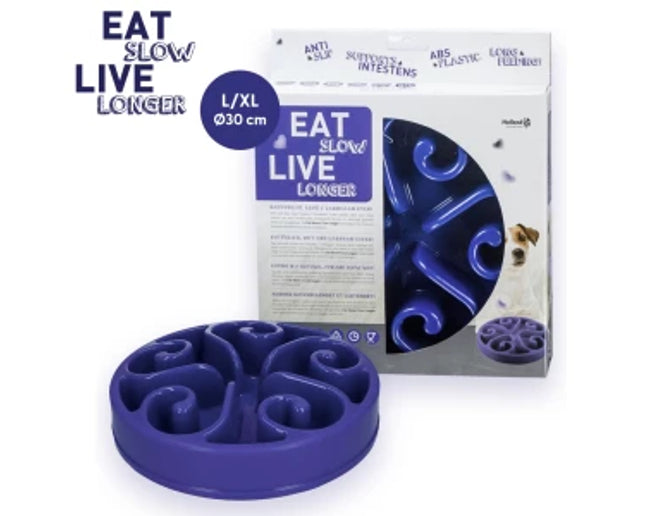 Eat Slow Live Longer Original Blue
