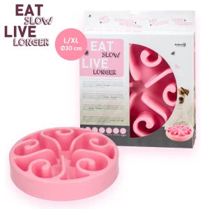 Eat Slow Live Longer Original Pink