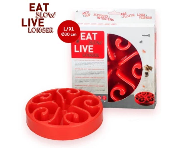 Eat Slow Live Longer Original Red